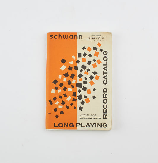 W. Schwann - Long playing record catalog vol.9 n.3 - 1957 - musica