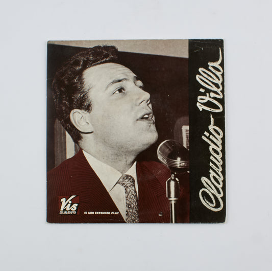 Claudio Villa - Luna rossa, Terra straniera, Signora, Perdonami - 1954 - 45 giri - Vis Radio - cantanti italiani