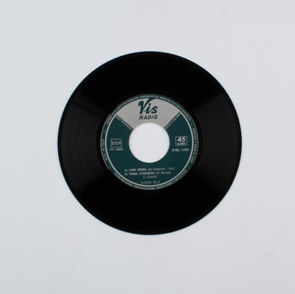 Claudio Villa - Luna rossa, Terra straniera, Signora, Perdonami - 1954 - 45 giri - Vis Radio - cantanti italiani