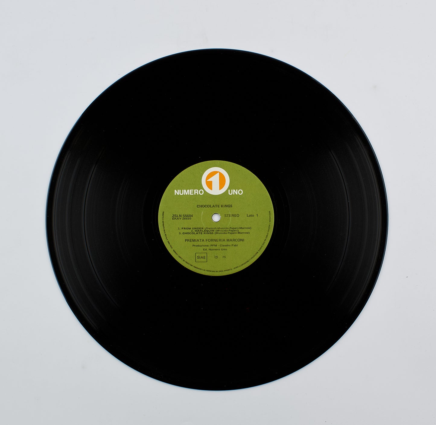 Premiata Forneria Marconi - Chocolate kings - 33 giri - Numero Uno - 1975 - progressive