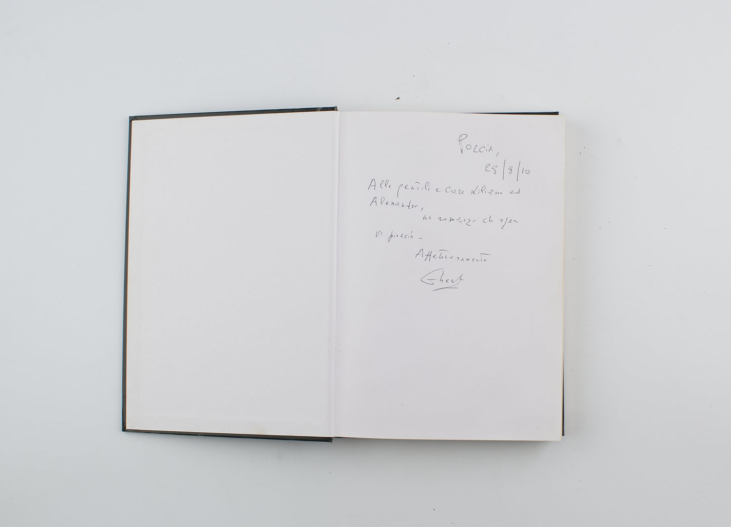 Gherardo Artico di Porcia e Brugnera - Un volto allo specchio (autografato) - 1°Ed. Servizi Grafici Editoriali - 2010
