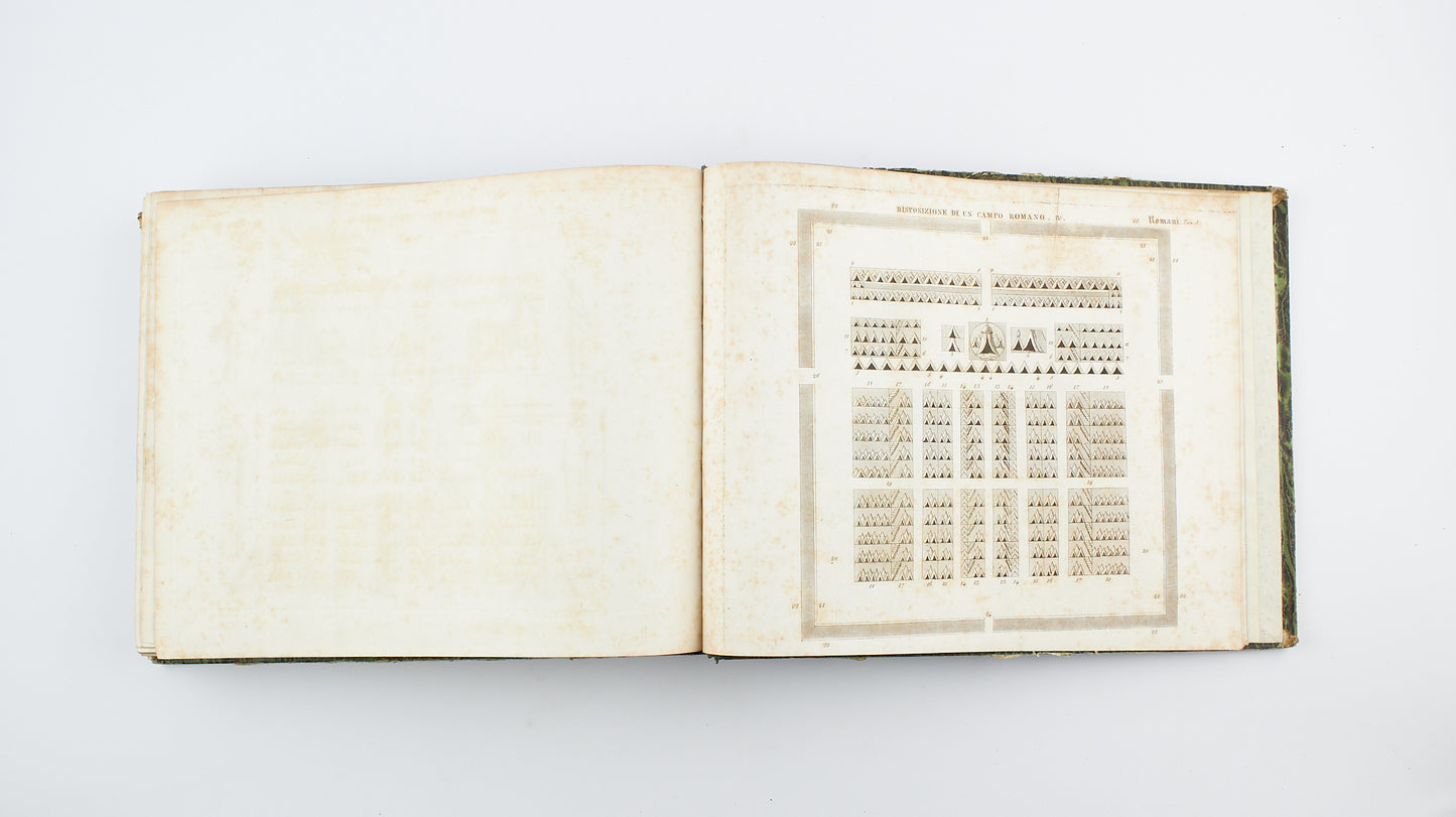 Leonardo Cacciatore - Nuovo Atlante Istorico (1° parte) - Ed. V. Batelli e figli - 1831 - storia antica