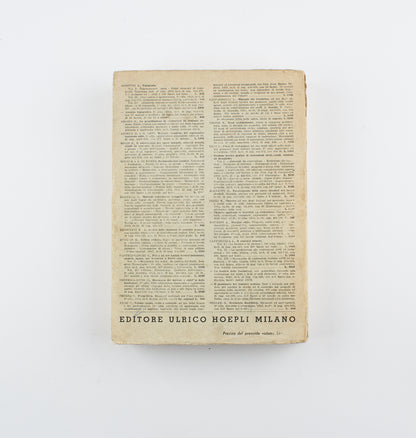G. B. Ormea - La teoria e la pratica nelle costruzioni (secondo vol.) - Ed. Hoepli  1951 - scienze applicate