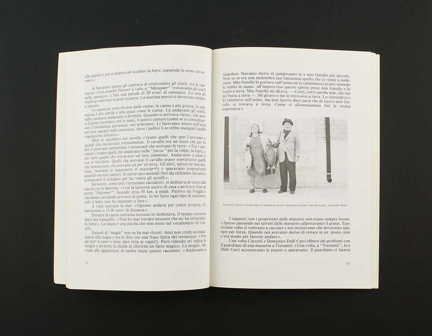 Angelo Capozzi - Il terrazzano cacciatore foggiano - 1^ Ed. Cromografica Dotoli 1987 - Foggia