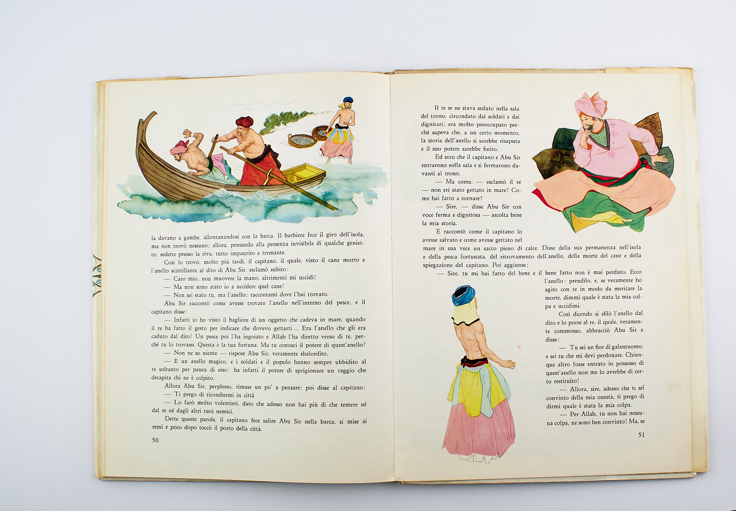 Renata Paccariè - Le mille e una notte - 1°Ed. Fratelli Fabbri Editori 1958 - per ragazzi