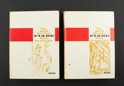 AA.VV. - Le più belle fiabe del mondo 4voll. - 1°Ed. UTET 1966 - per ragazzi