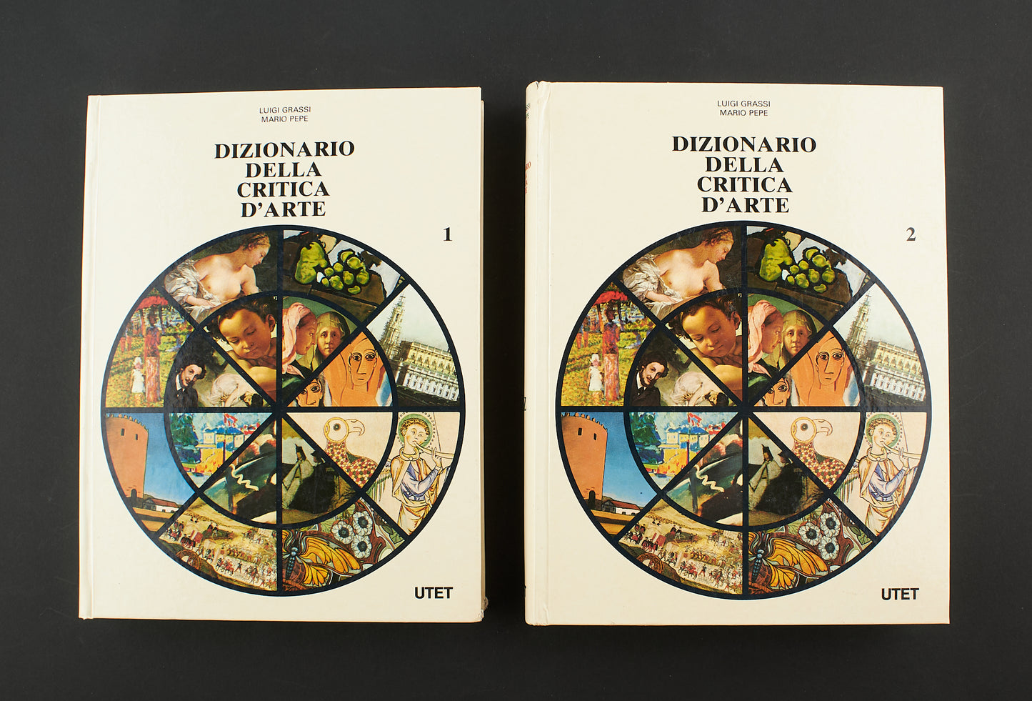 Luigi Grassi, Mario Pepe - Dizionario della critica d'arte 2voll. - 1°Ed. UTET 1978 - arte