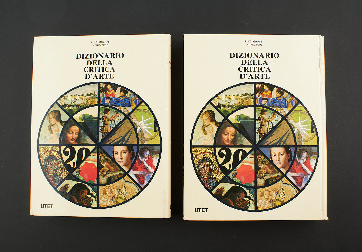 Luigi Grassi, Mario Pepe - Dizionario della critica d'arte 2voll. - 1°Ed. UTET 1978 - arte