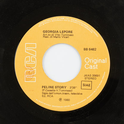Georgia Lepore - Peline Story/Ciao, Lessie - RCA - 1979 - 45 giri - sigle