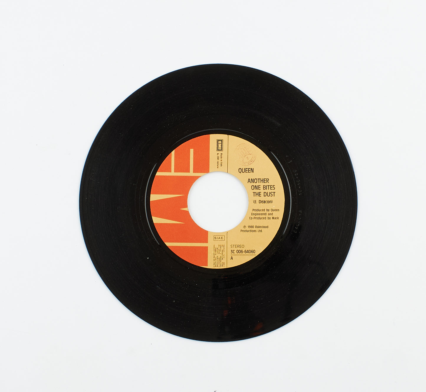 Queen - Another One Bites the Dust/Dragon Attack - EMI - 1980 - 45 giri - rock/prog