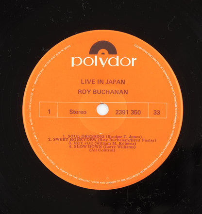 Roy Buchanan - Live in Japan - Polydor - Blues - 33 giri