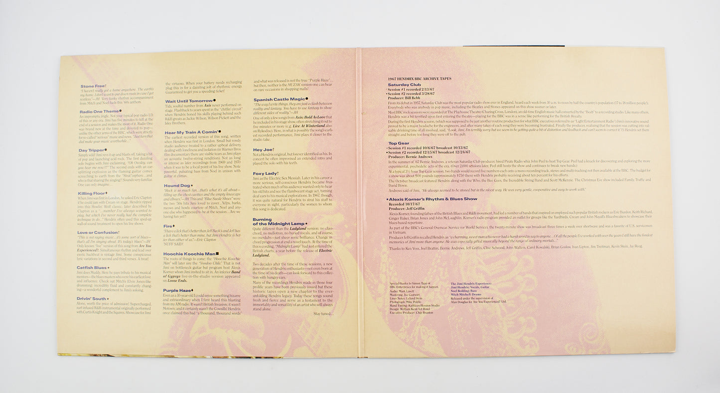 The Jimi Hendrix experience - Radio One (2LP) - Castle Communications PLC - 1989 - rock - 33 giri