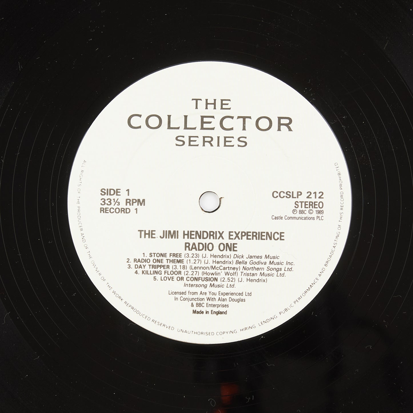 The Jimi Hendrix experience - Radio One (2LP) - Castle Communications PLC - 1989 - rock - 33 giri