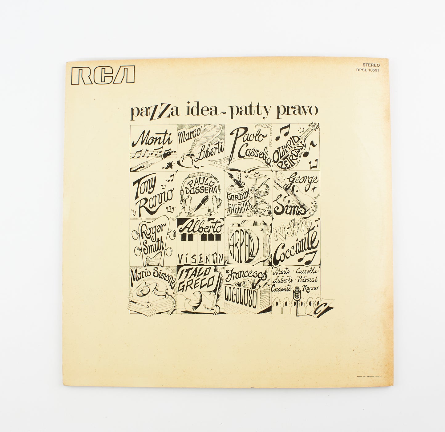 Patty Pravo - Pazza idea - RCA - 1973 - cantanti italiani - 33 giri