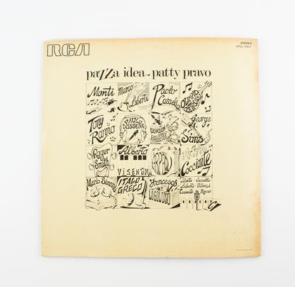 Patty Pravo - Pazza idea - RCA - 1973 - cantanti italiani - 33 giri
