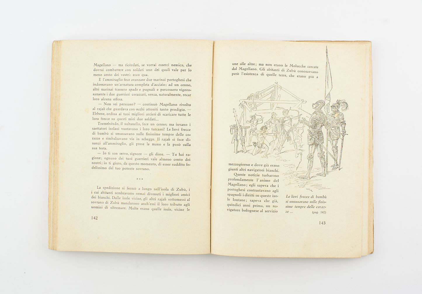 Luigi Ugolini - Con Magellano intorno al mondo - 1^ Ed. Società Editrice Internazionale 1940 - narrativa