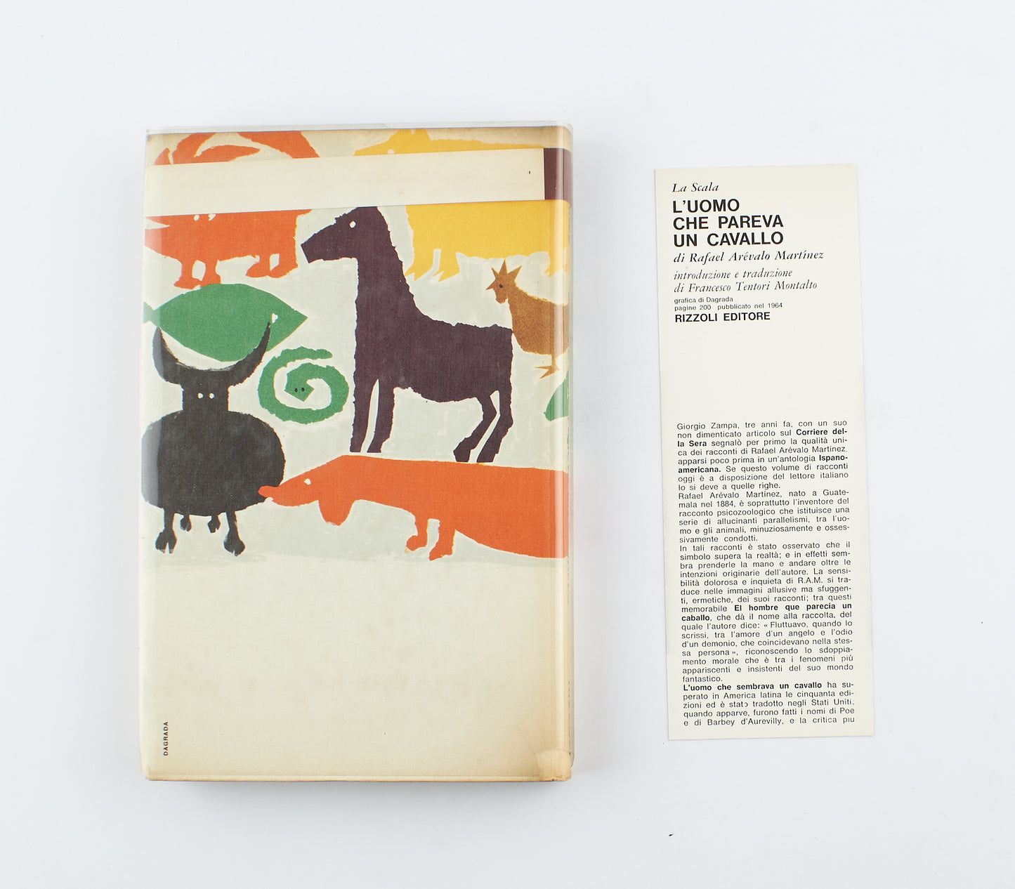 Rafael Arevalo Martinez - L'uomo che pareva un cavallo - 1^ Ed. Rizzoli 1964 - narrativa