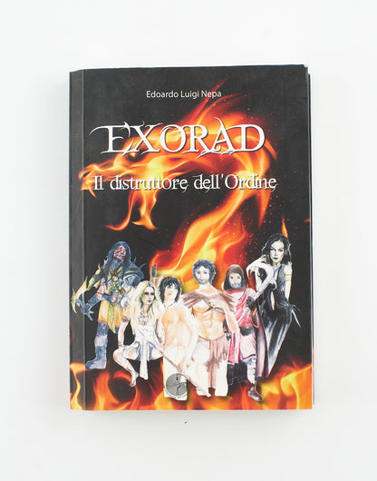 Edoardo Luigi Nepa - Exorad - 1^ Ed. La Memoria del Mondo 2014 - fantasy