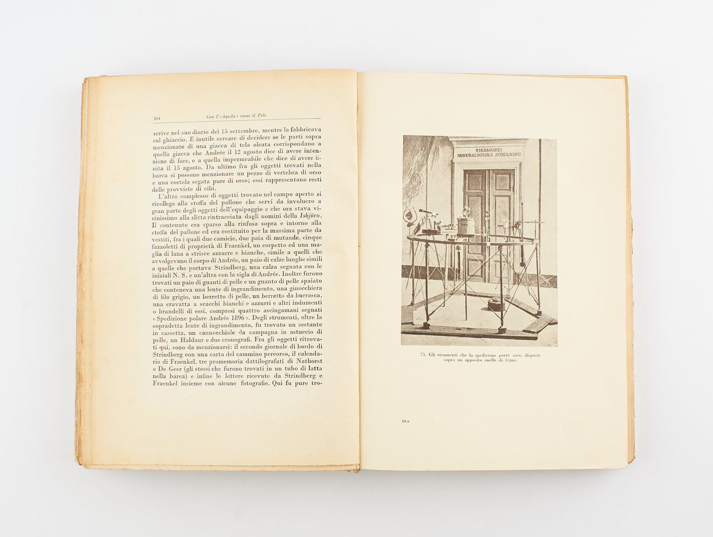 Andrée S. A. - Con l'aquila verso il polo - 1^ Ed. Mondadori 1930 - viaggi e spedizioni