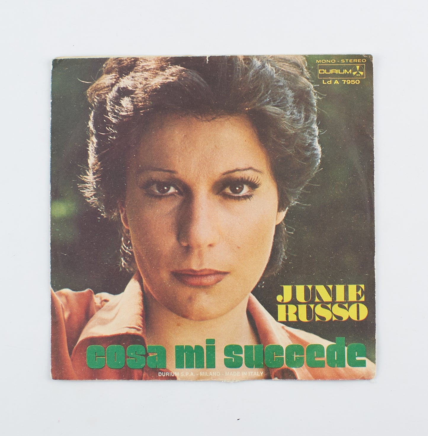 Junie Russo - Cosa mi succede adesso / Mai - Durium - 1976 - 45 giri - cantanti italiani