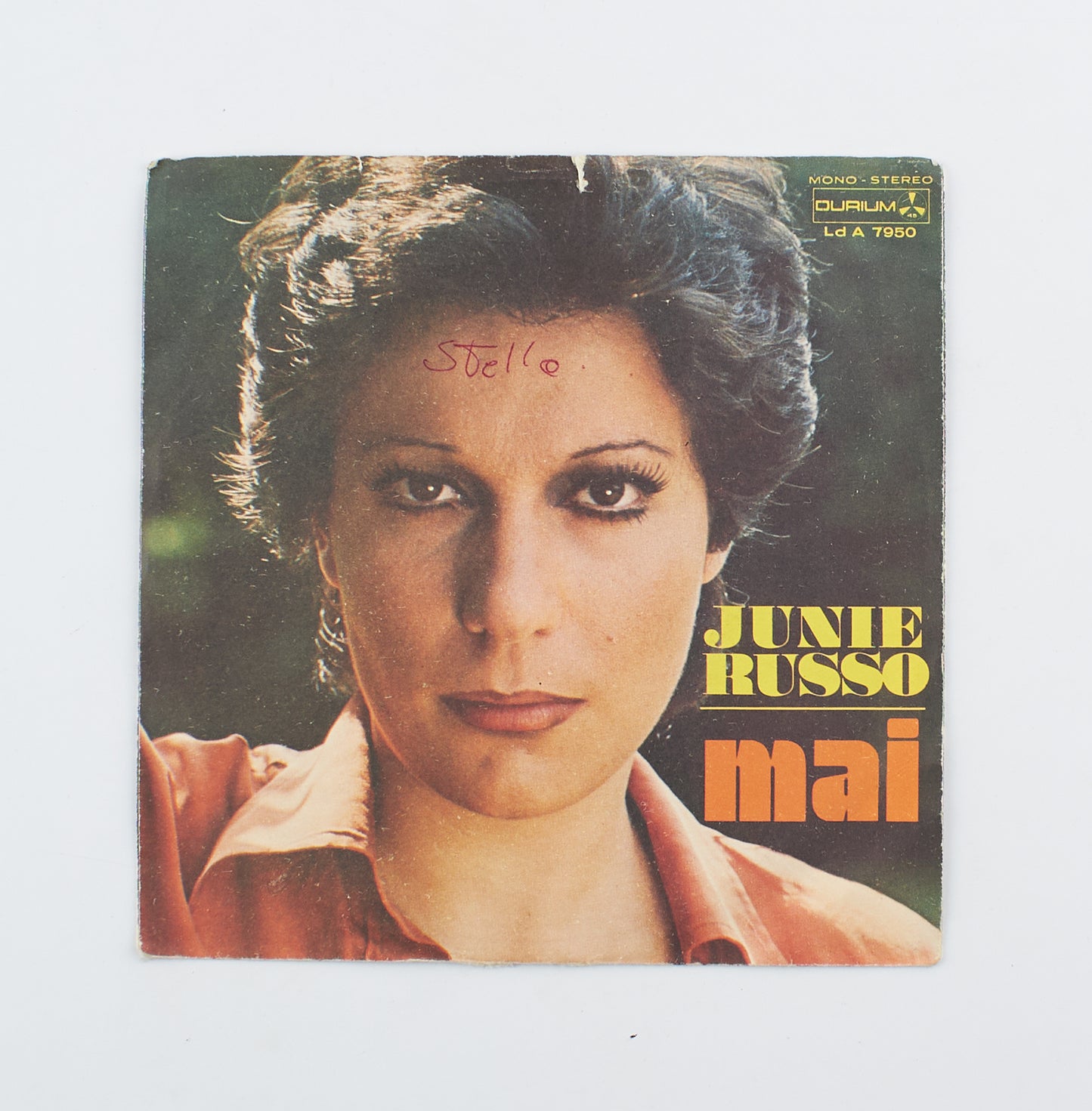 Junie Russo - Cosa mi succede adesso / Mai - Durium - 1976 - 45 giri - cantanti italiani