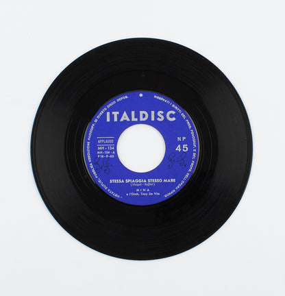 Mina - Stessa spiaggia, stesso mare / Ollalla gigi - Italdisc - 1963 - 45 giri - cantanti italiani