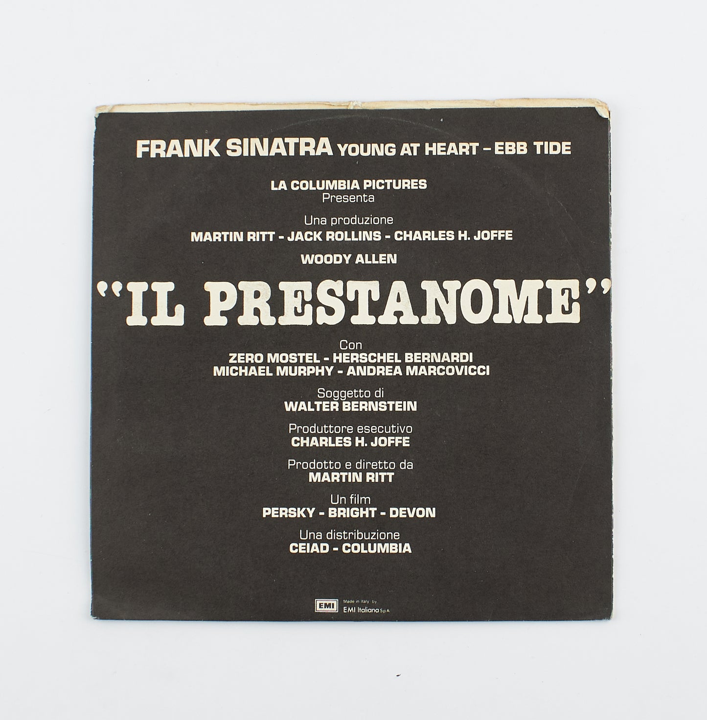 Frank Sinatra - Young at heart / Ebb tide - Capitol - 1973 - 45 giri - cantanti internazionali