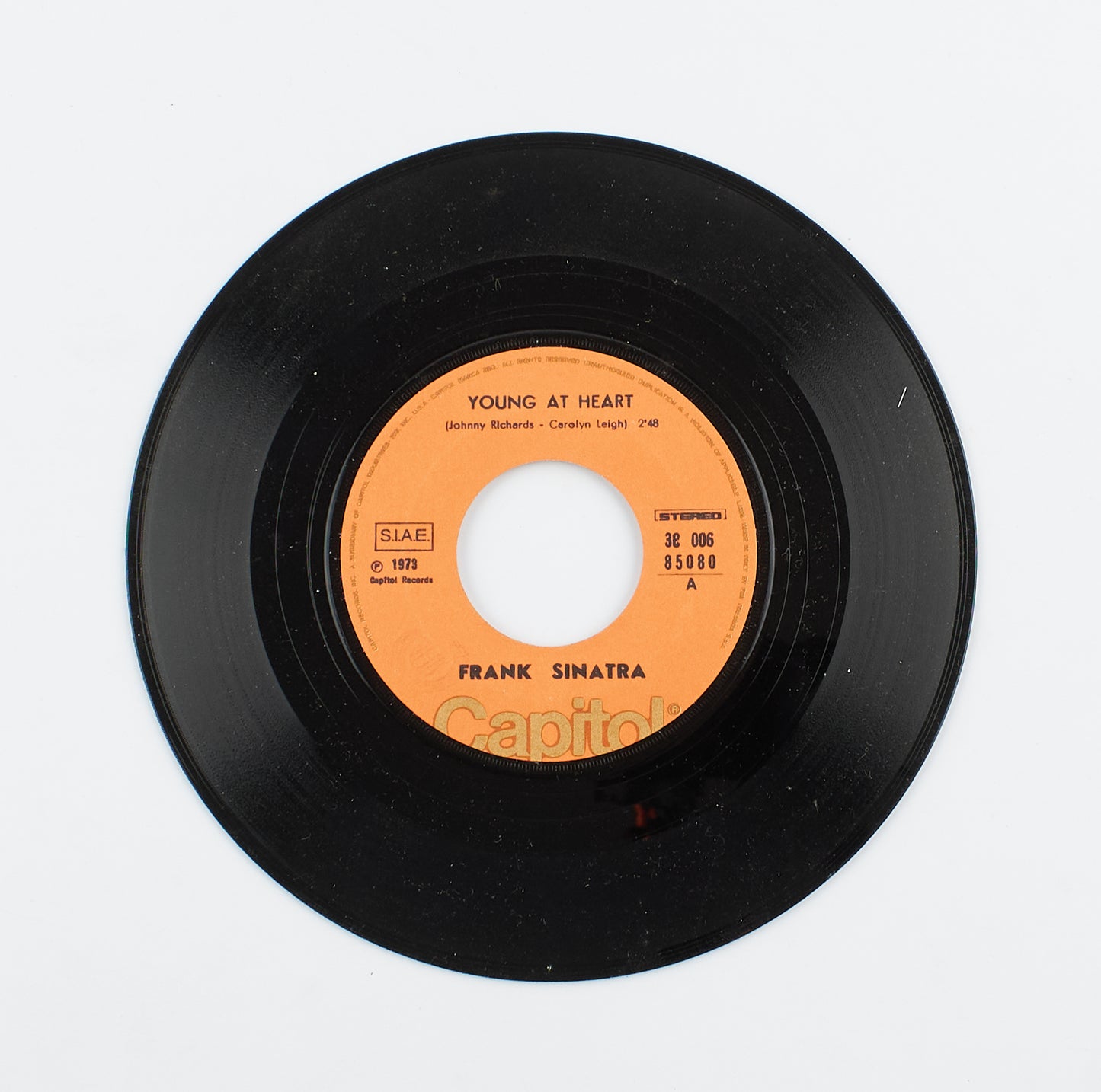 Frank Sinatra - Young at heart / Ebb tide - Capitol - 1973 - 45 giri - cantanti internazionali