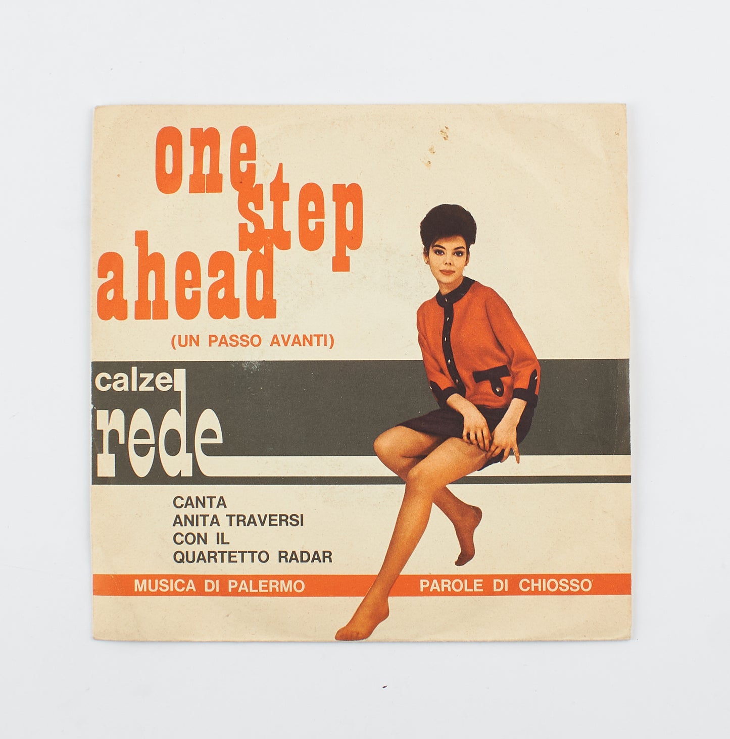 Anita Traversi - One step ahead - Jolly - 1962 - 45 giri - cantanti italiani