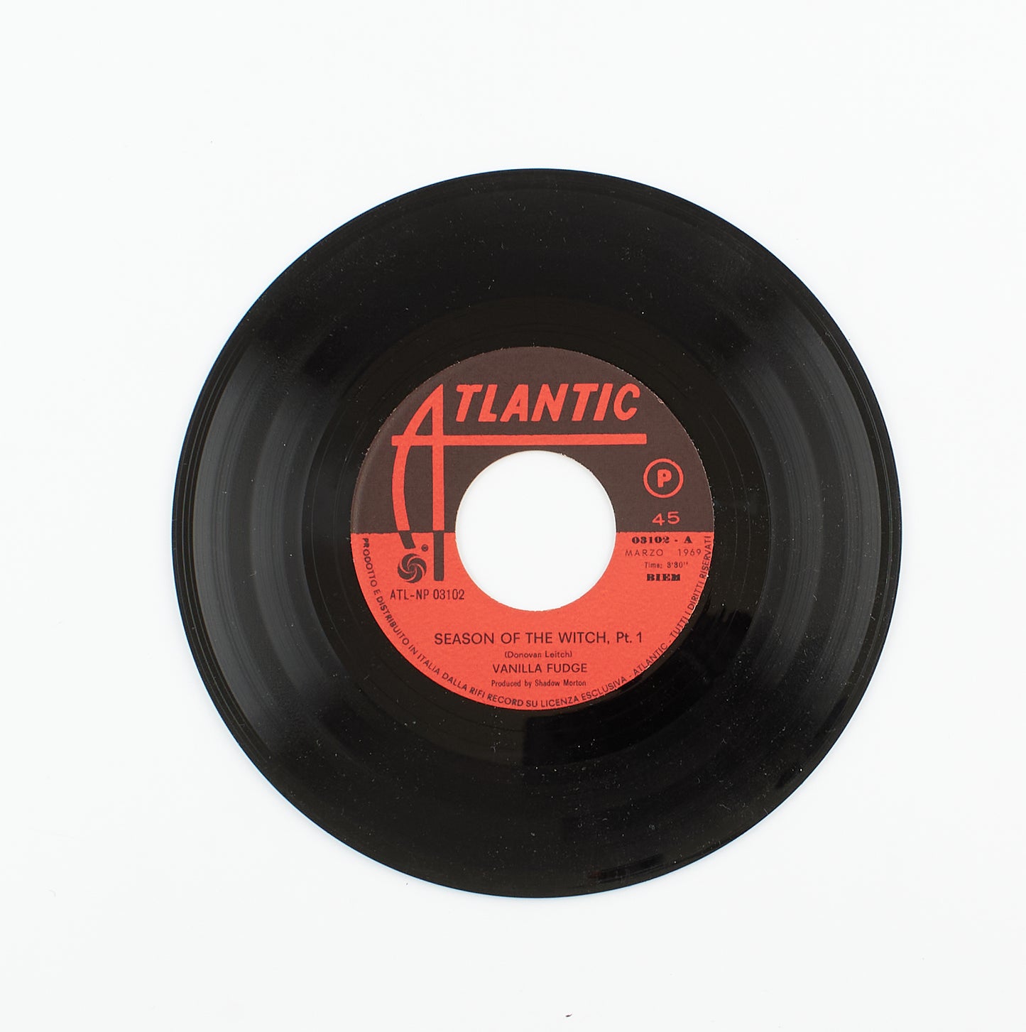 Vanilla Fudge - Season of the witch / Shotgun - Atlantic - 1969 - 45 giri - rock