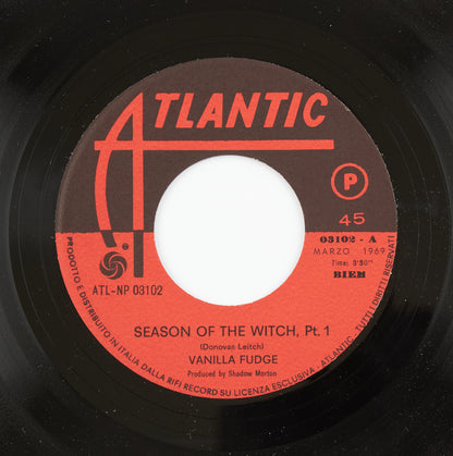 Vanilla Fudge - Season of the witch / Shotgun - Atlantic - 1969 - 45 giri - rock