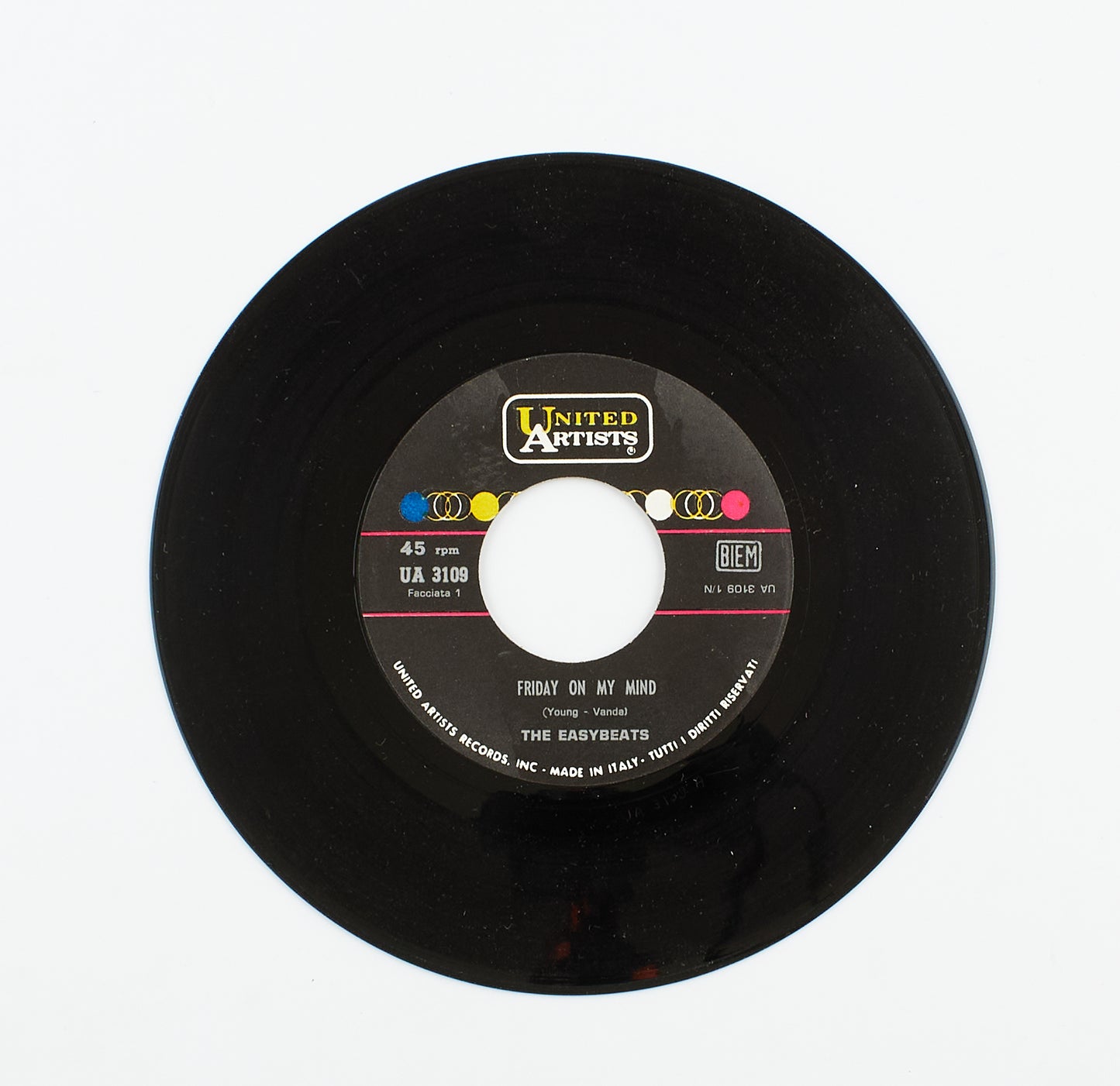 The Easybeats - Friday on my mind / Made my bed: gonna lie in it - United Artists - 1966 - 45 giri - beat