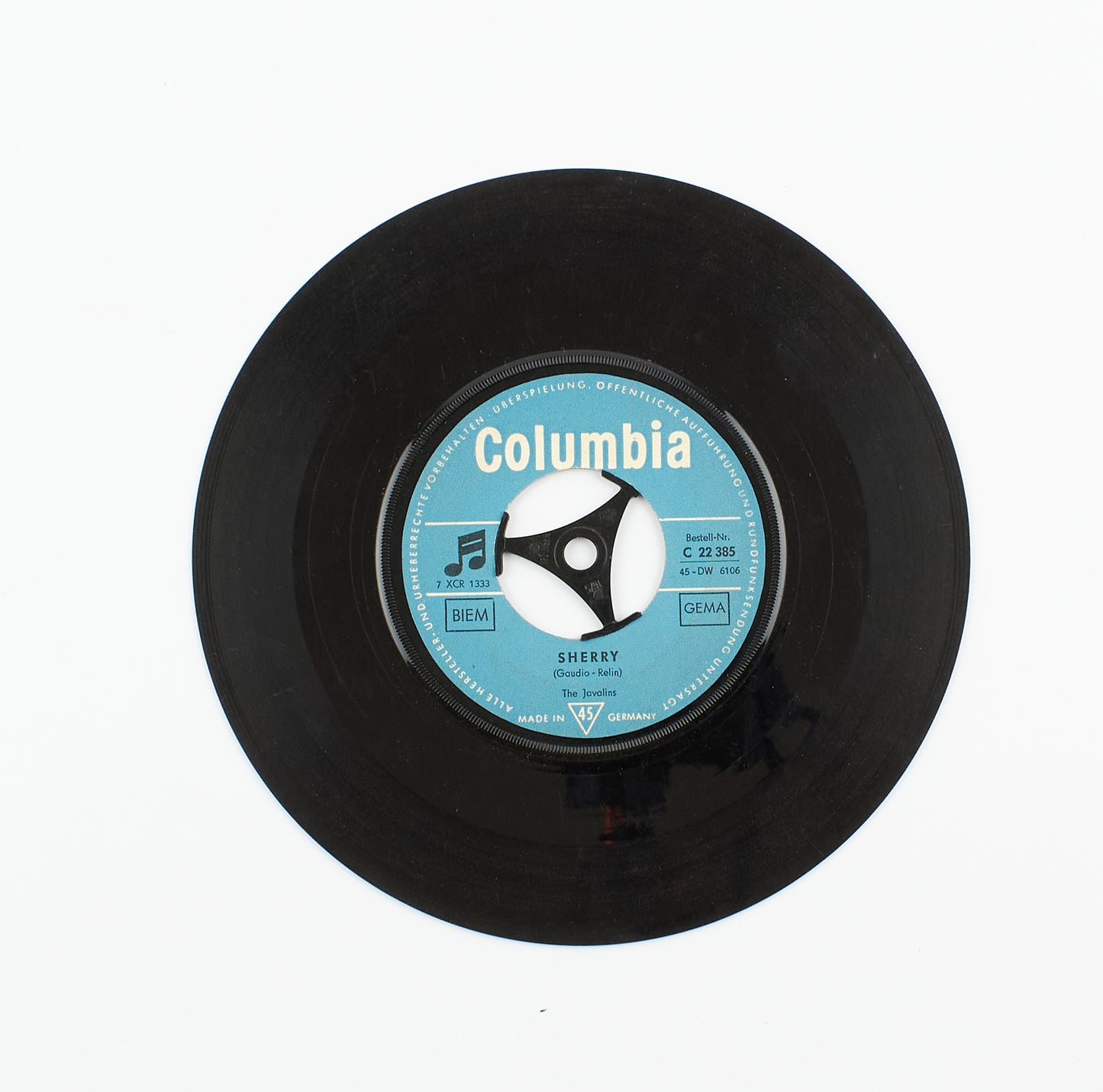 The Javalins - Sherry / Twisting away - Columbia - 1963 - 45 giri - beat