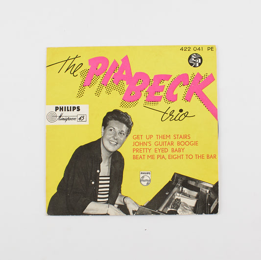 The Pia Beck trio - Get up them stairs - Philips - 1956 - 45 giri - jazz