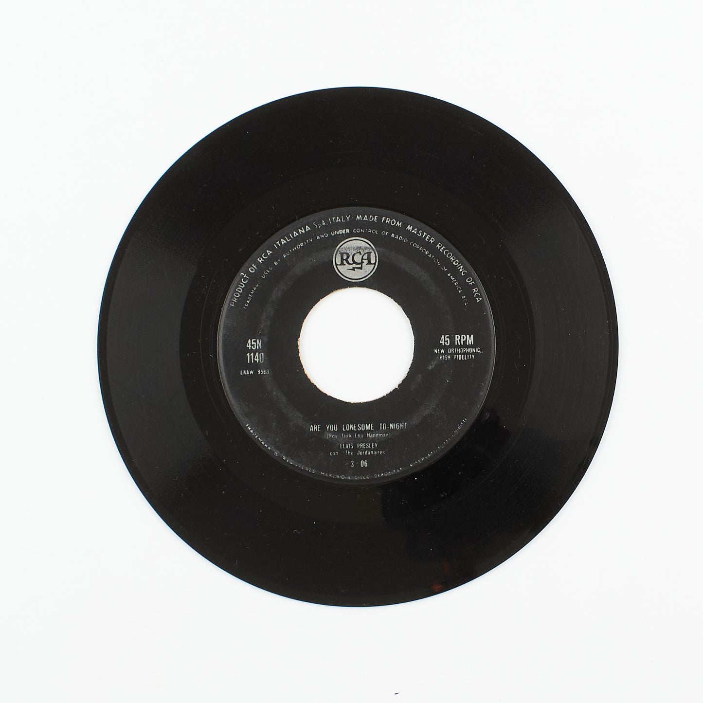 Elvis Presley - Are you lonesome to-night / I gotta know - Rca Italiana - 1960 - 45 giri - cantanti internazionali