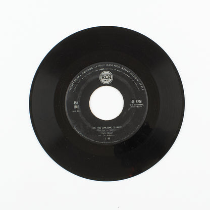 Elvis Presley - Are you lonesome to-night / I gotta know - Rca Italiana - 1960 - 45 giri - cantanti internazionali