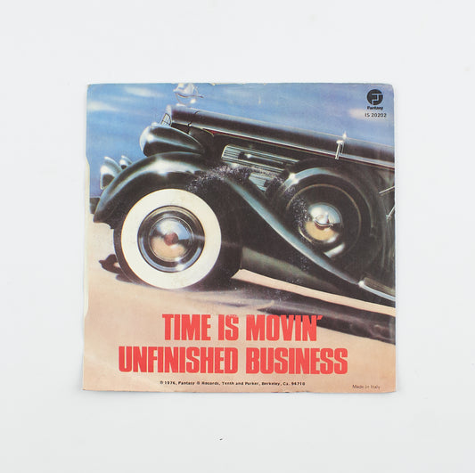 The Blackbyrds - Time is movin' / Unfinisched business  - Fantasy Records - 1976 - 45 giri - black music