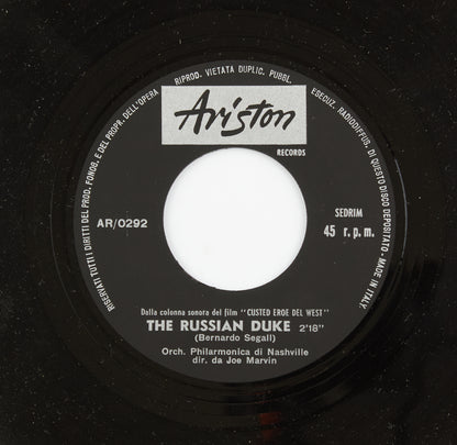 Joe Marvin - The russian duke / theme music - Ariston Records - 1968 - 45 giri - colonne sonore