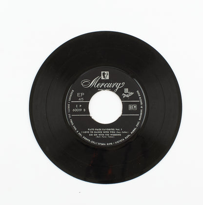 Patti Page - Let me go lever / Croce di oro - Mercury records - 1956 - 45 giri - cantanti internazionali