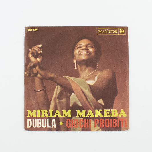 Miriam Makeba - Dubula / Giochi proibiti - Rca Victor - 1964 - 45 giri - black music