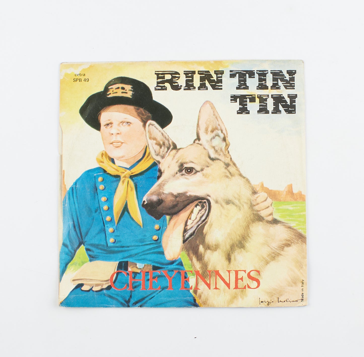 Rin Tin Tin - Cheyennes - Cetra - 1977 - 45 giri - colonne sonore