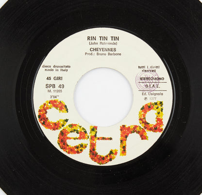 Rin Tin Tin - Cheyennes - Cetra - 1977 - 45 giri - colonne sonore