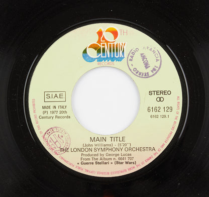 The London Symphony Orchestra - Main title / Cantina Band - 20th Century Records - 1977 - 45 giri - colonne sonore