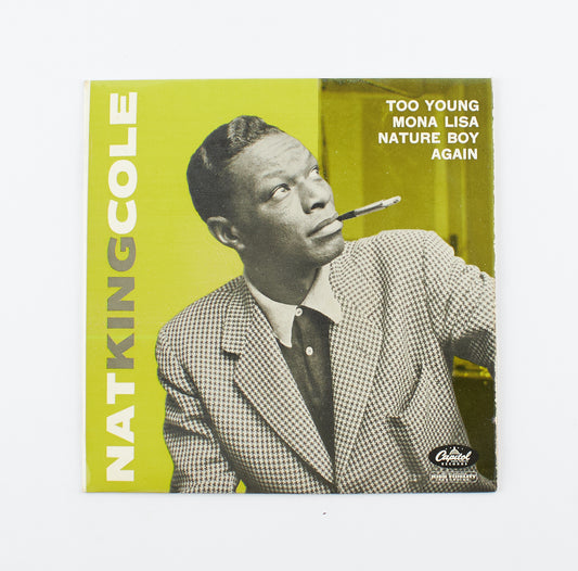 Nat King Cole - Too young / Mona Lisa - Capitol Records - 1960 - 45 giri - cantanti internazionali