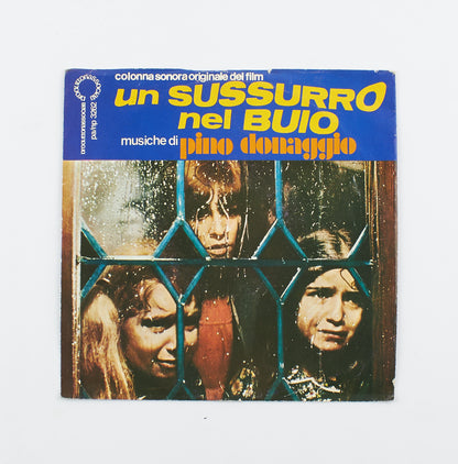 Pino Donaggio - Un sussurro nel buio / Tema d'amore - Produttori Associati - 1976 - 45 giri - colonne sonore