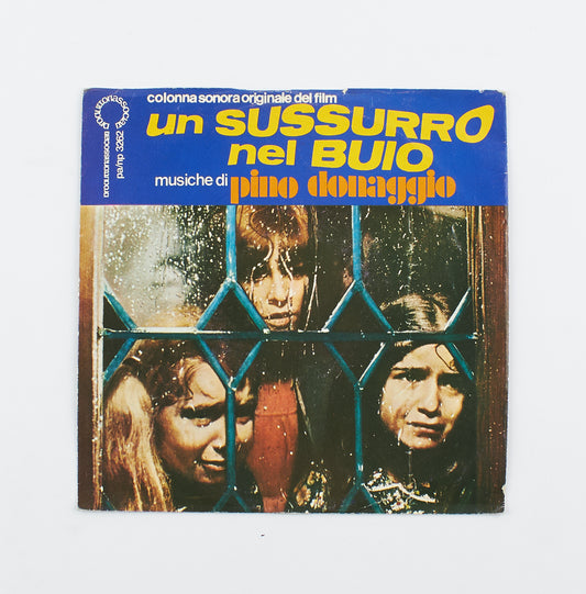 Pino Donaggio - Un sussurro nel buio / Tema d'amore - Produttori Associati - 1976 - 45 giri - colonne sonore