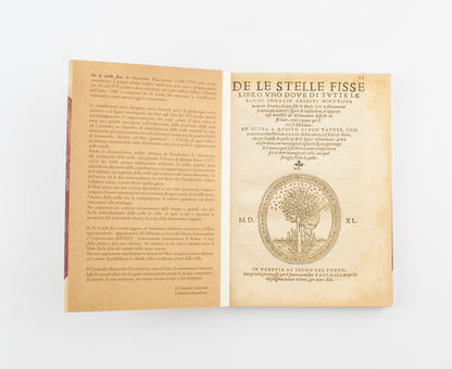 Alessandro Piccolomini - De le stelle fisse (libro uno) - Ed. Istituto Nazionale di Astrofisica 2015 - scienze