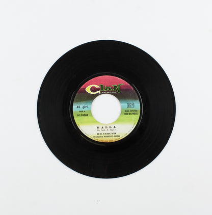 Ico Cerutti - Balla / Sarà lunga la notte - Clan - 1968 - 45 giri - cantanti italiani