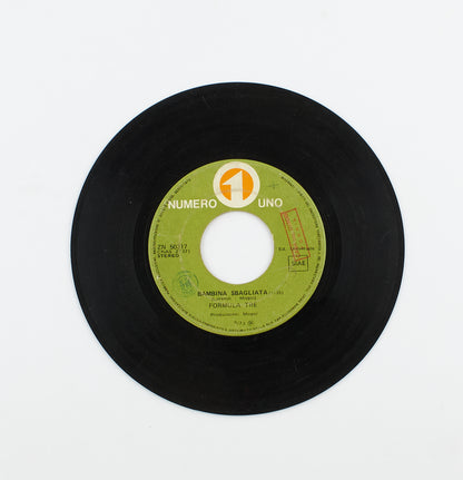 Formula 3 - Rapsodia di Radius / Bambina sbagliata - Numero uno - 1973 - 45 giri - pop prog