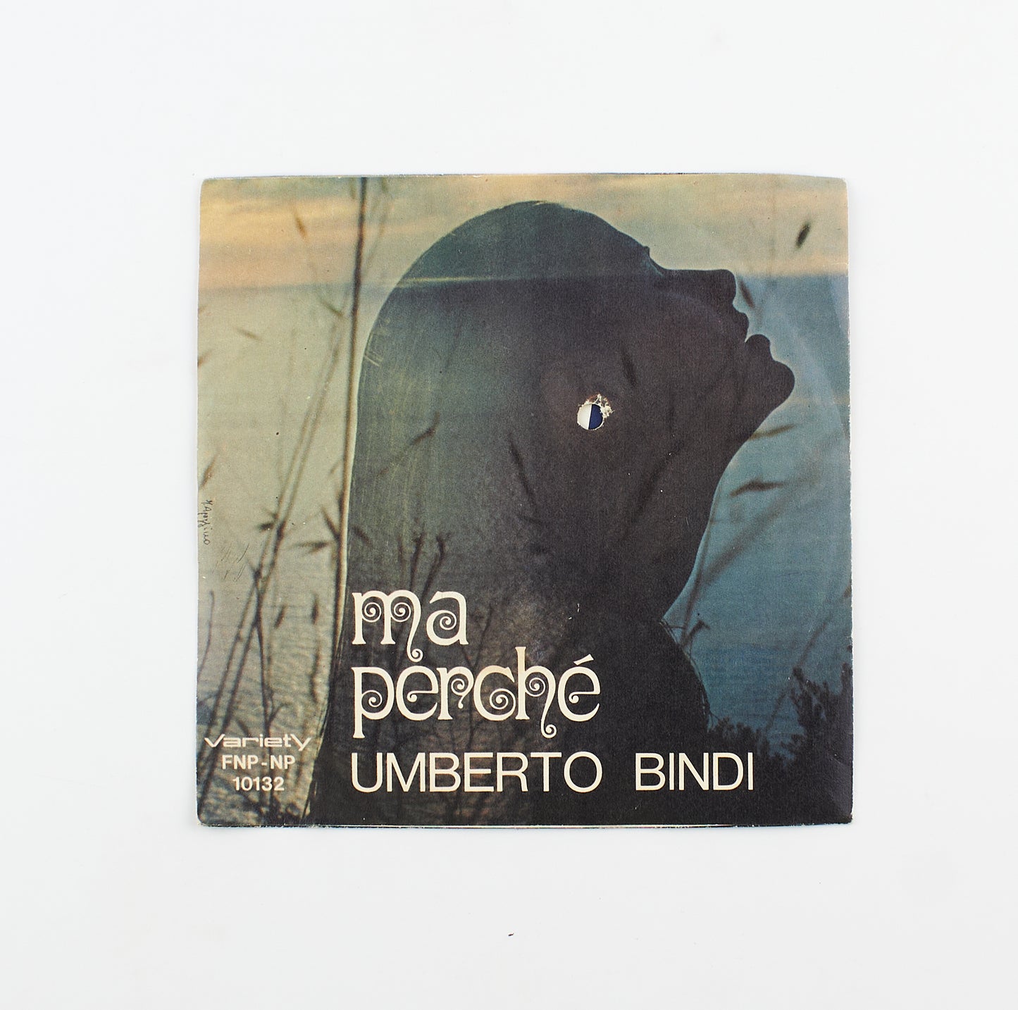 Umberto Bindi - Mare / Ma perchè - Variety - 1969 - 45 giri - cantautori italiani
